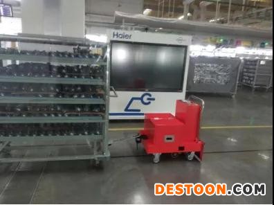 海爾無人化生產(chǎn)線