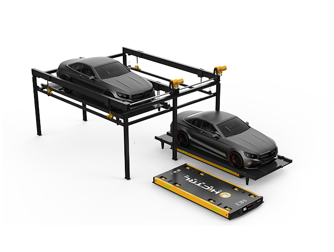 載車板二層簡易升降智能設備